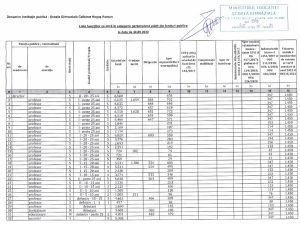 Lista functiilor personal platit din fonduri publice 2022